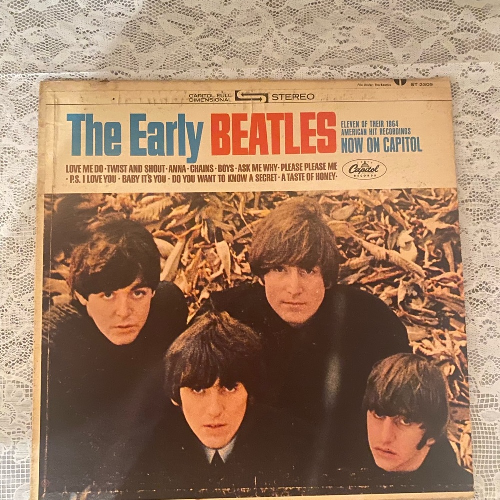 Beatles- The Early Beatles Capitol Records 1965 Vinyl Record LP ST-2309